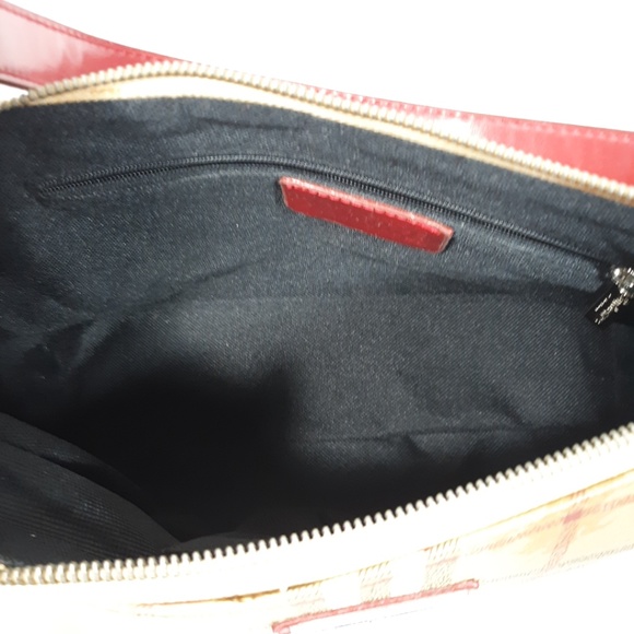 BURBERRY Blue Label Nova Check Haymarket Hobo Bag - Picture 7 of 8